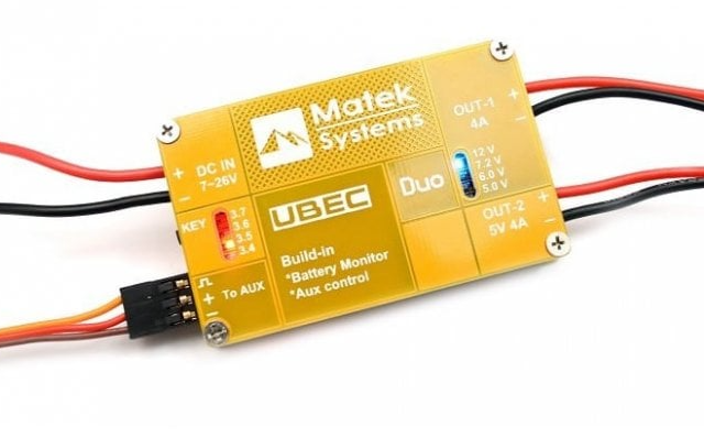 Стабилизатор напряжения Matek UBEC DUO