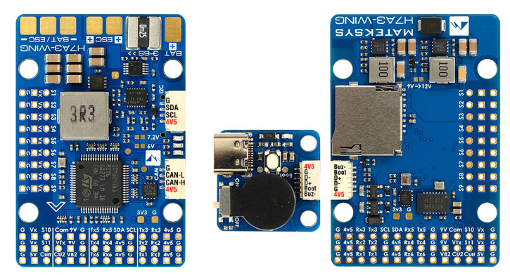 Полетный контроллер Mateksys H7A3-WING