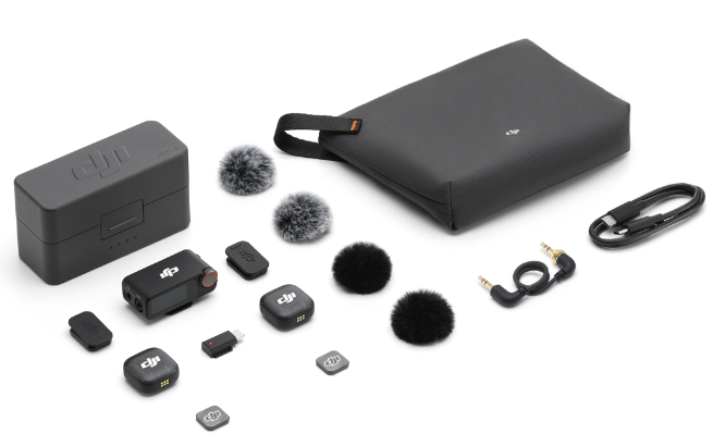 Микрофон DJI Mic 3 (2 TX + 1 RX + Charging Case)