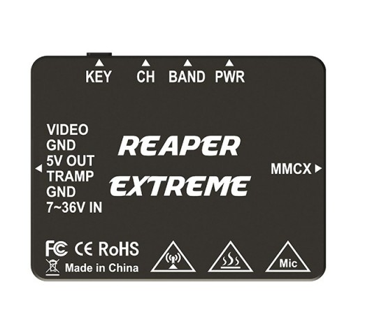 Видеопередатчик FPV Foxeer 5.8G (4.9-6G) Reaper Extreme 3W 80CH VTX