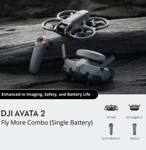 DJI Avata 2 Fly More Combo (одна батарея)