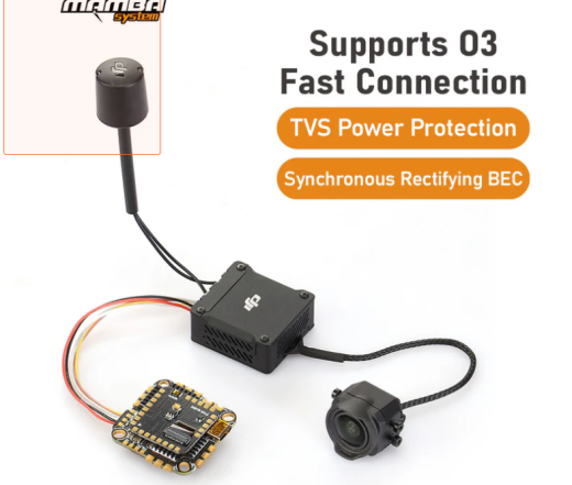 Стэк Mamba MK4 F740 AIO 40A 6S 32bit ВСЕ В ОДНОМ моноблок с FC и ESC 25,5 мм/м2