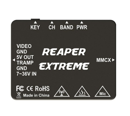 Видеопередатчик FPV Foxeer 5.8G (4.9-6G) Reaper Extreme 3W 80CH VTX