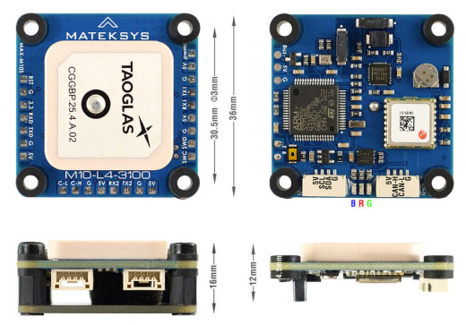 Mateksys GNSS M10-L4-3100